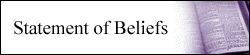 Statement of Beliefs
